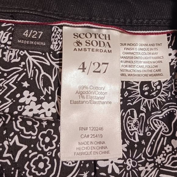 Scotch & Soda Free Spirt The Wave Wide Leg Jeans - Picture 8 of 9